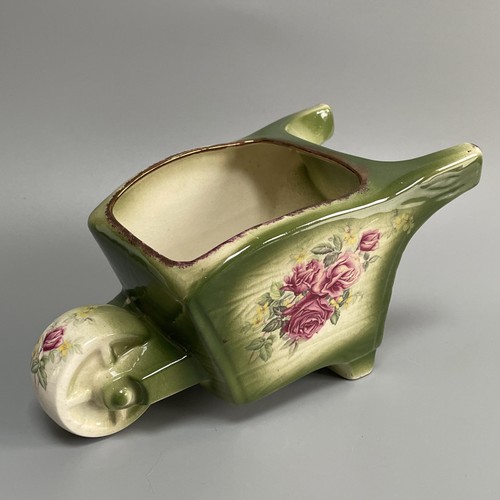 Vintage bone china - china, wheelbarrow