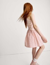 Marks & Spencer Girls Multi Coloured Cotton Mini Girls Dress - M&S