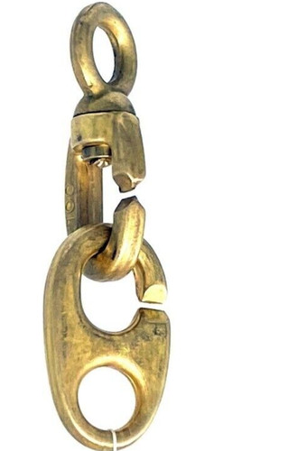 Brass flag clip pole - brass,