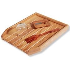 Angled Wooden Draining Board