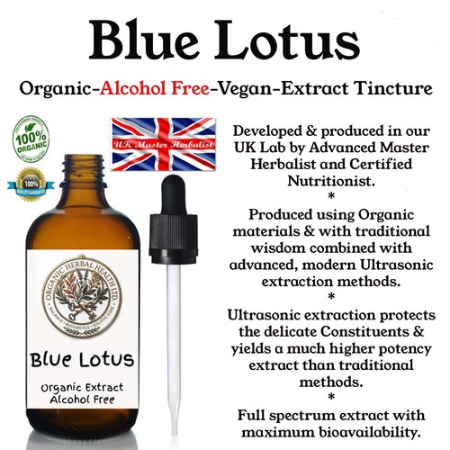 Organic blue lotus extract - blue,