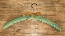 Vintage Padded hanger. Silk