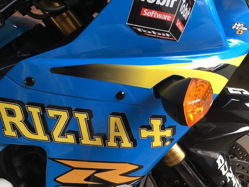 Black aluminium fairing - aluminium,