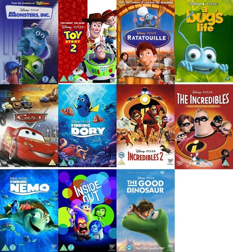 Walt disney pixar dvd film - disney,