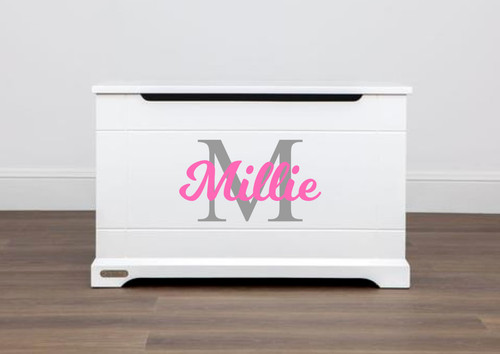 Personalised toy box - personalised,