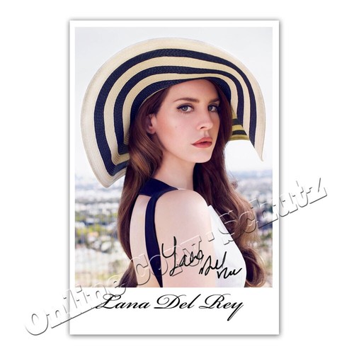 Lana del rey autograph - del, +++