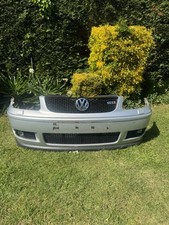Volkswagen Polo 6n2 GTI Front Bumper With Grills Reflex Silver VW