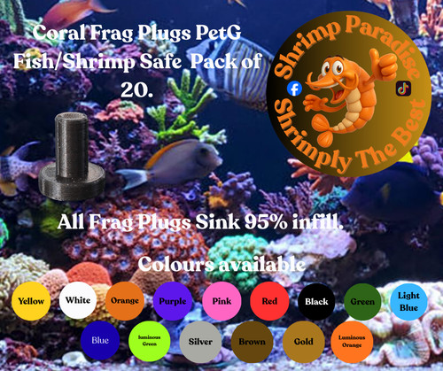 20x printed frag plugs - 20x,