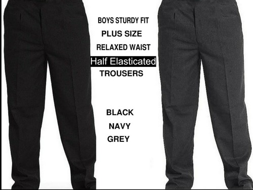 Boys school trousers plus - boys,