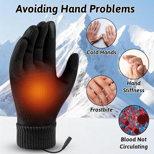 Usb powered heated gloves for - heated,