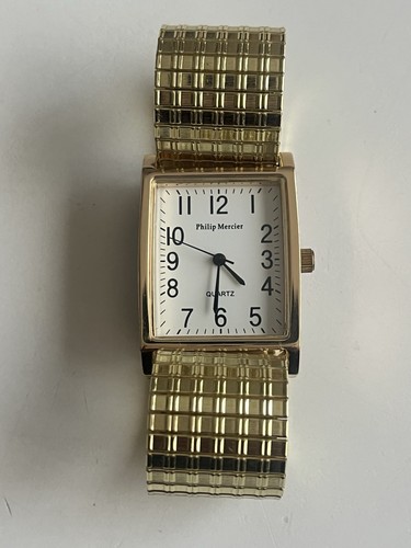 Philip mercier mens watch gold - mens,