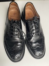 Trickers Bourton Brogues Black