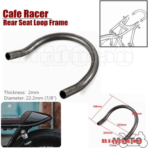 Motorcycle rear seat - loop, hoop