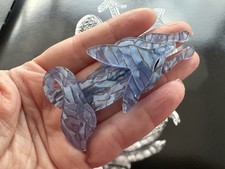 Pale Blue Resin/Cellulose