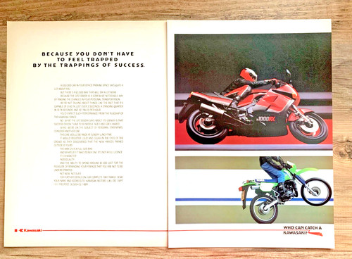 Kawasaki gpz1000 kmx125 - kawasaki,