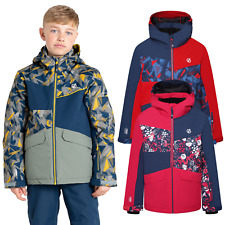 Dare2b Boys Childs Ski Jacket Kids Winter Waterproof Quilted Coat SALE RRP £120