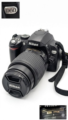 Pristine nikon d60 enthusiast - nikon,