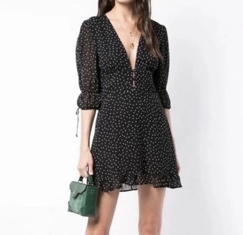 Reformation polka dot mini - reformation,