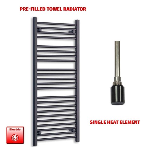 Matt black pre filled electric - black,