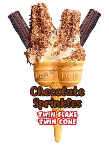 Ice cream van sticker