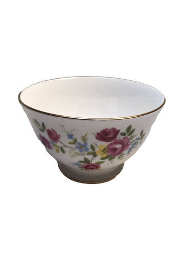 Vintage queen ann sugar - ann, bowl