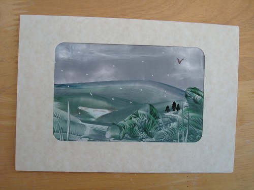 Original encaustic wax art - encaustic,