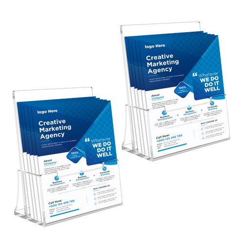 Pack clear perspex - clear,