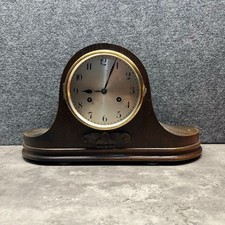 Vintage Napoleon Hat Mantel Clock, With No Glass On The Front