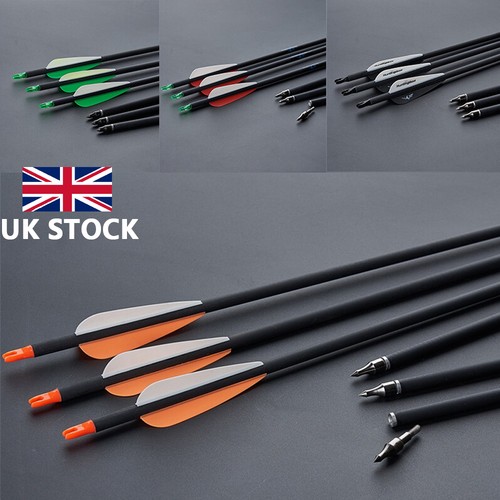 12pcs carbon archery - carbon,
