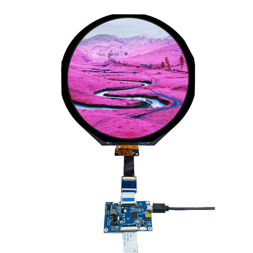 1080p circular lcd screen - circular, &