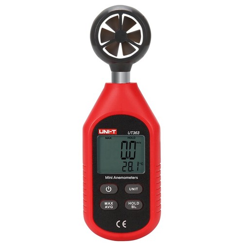 Uni mini digital anemometer - digital,