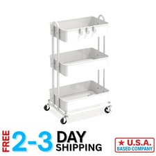 Sturdy 3-Tier Metal Utility