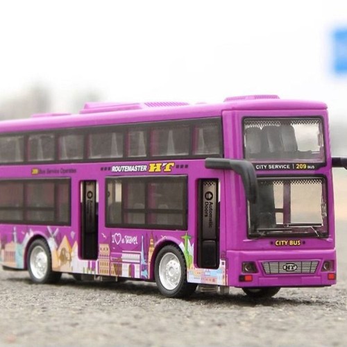 Double decker sightseeing bus - double-decker,