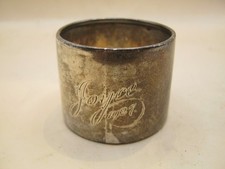 Antique Sterling Silver Napkin