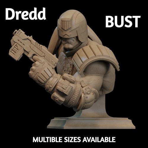 Judge dredd resin bust - resin,