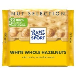 Ritter sport white whole - white,