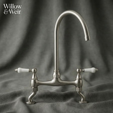 Brushed Nickel Bridge Kitchen