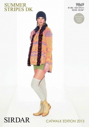 Sirdar summer stripes knitting - stripes,