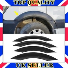BLACK WHEEL ARCH FENDER TRIM 4 PCS For MERCEDES SPRINTER W906 2006 TO 2018