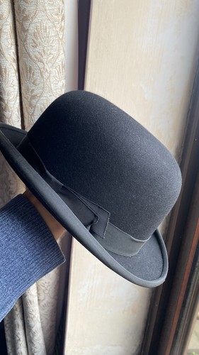 Bowler hat with original box - bowler,