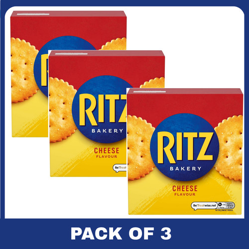 Ritz cheese flavoured crackers - flavoured,