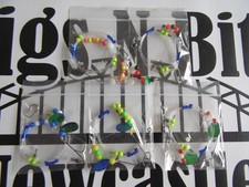 5 Sea fishing Rigs - 2 hook