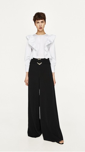 Bnwt zara black - black, palazzo