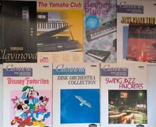 Joblot Of Yamaha Clavinova Disk Orchestra Collection Sheet Music Books