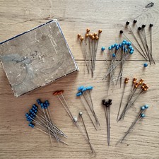 Vintage hat pins assorted - vintage,