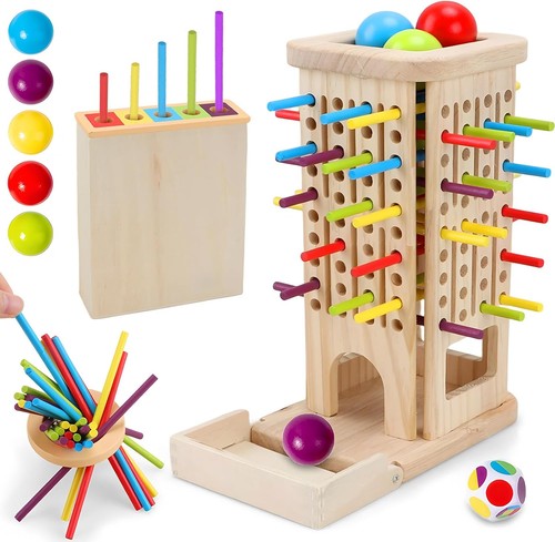 Wooden board games montessori - wooden,