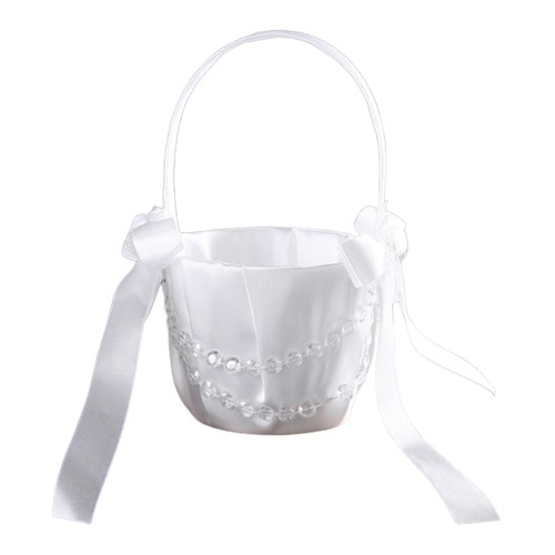 Flower girl basket portable - girl,