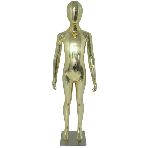 Child gold mannequin - child,