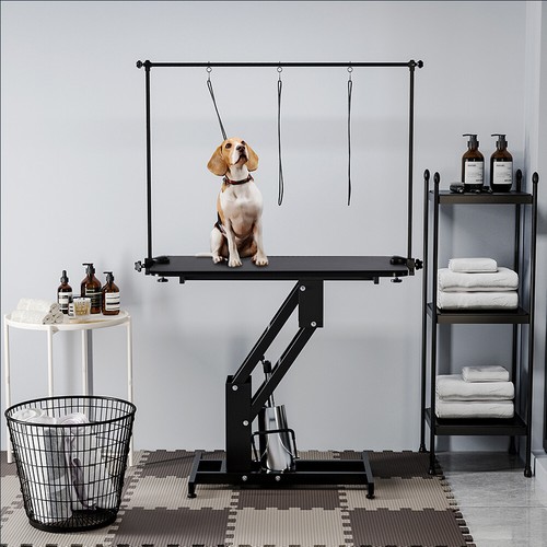 Black large hydraulic pet dog - pet,