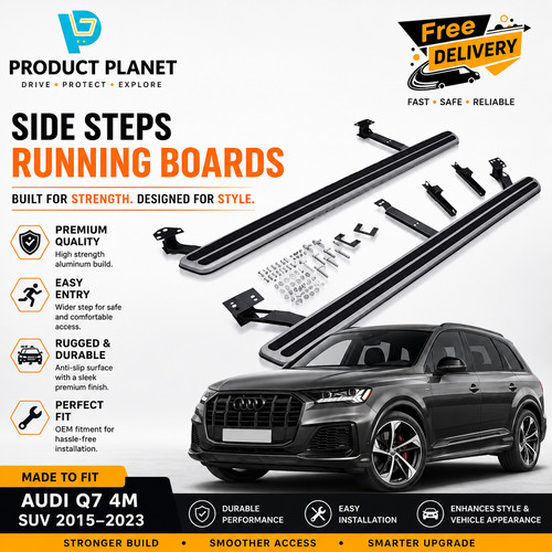 Side steps running boards - side,